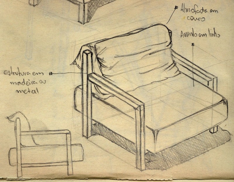 poltrona Nonno traço