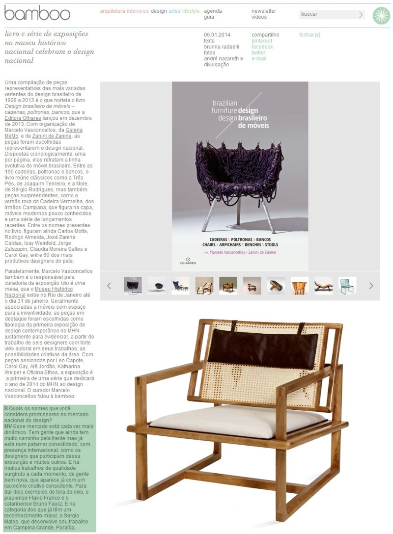 Revista Bamboo janeiro 2014