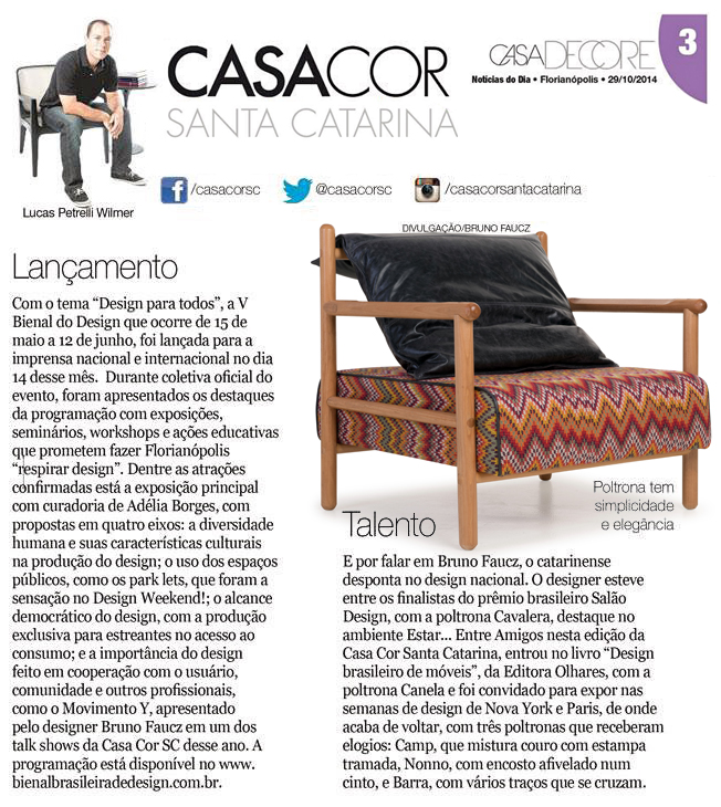 Revista Casa Decore - Casa Cor - outubro 2014