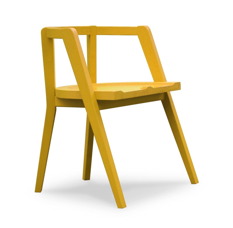 Cadeira Básica (1) - amarelo